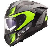 Casco Integrale Ls2 FF817 Challenger II Viper Grigio Giallo Lucido L