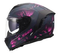 CASCO INTEGRALE LS2 FF818 STORM III BURST BLACK PINK | LS2 HELMETS | MotoCharlie