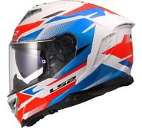 LS2, Casco Moto Integrale STORM III KOMAI White Blue Red, M