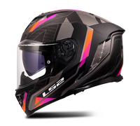 Casco Integrale LS2 FF818 Storm III Sporty Grigio/ViolaXL Grigio,Viola