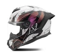 Casco Integrale Ls2 FF820 Rapid III Boho Bianco Nero Rosa Lucido M