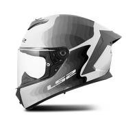 Casco Integrale LS2 FF820 Rapid III Flow Bianco/GrigioXXL Bianco,Grigio