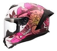 LS2, Casco Moto Integrale RAPID III POPPIES II White Pink, XS