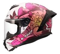 Casco Integrale Ls2 FF820 Rapid III Poppies II Bianco Rosa Lucido M