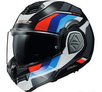 LS2 FF906 Advant Sport Casco, nero-rosso-blu, taglia 2XL