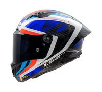 LS2, Casco Moto Integrale THUNDER GP AERO RAUTE Gloss Blue Red, S