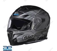 Casco Integrale Mettle Grigio Per Pilota Royal Enfield