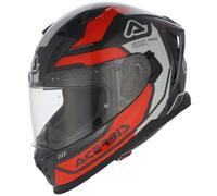 Casco Integrale Moto Acerbis X-Way Graphic Arancio Grigio Lucido EC2206 00260...