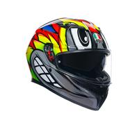 Casco integrale moto AGV K3 BIRDY 2.0 GRIGIO TG L GREY helmet casque ECE 22.06