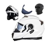 Casco Integrale Moto ECE Omologato, Caschi Modulari Motorino Integrali con Doppia Visiera per Donna Uomo, Leggero Traspiranti Protezione di Sicurezza Casco Moto per Scooter Touring
