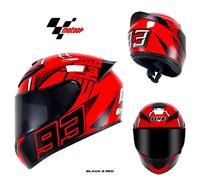 Casco Integrale Moto Marc Marquez 93 Sportivo MotoGp Grafica Certificato DOT