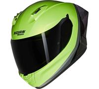 CASCO INTEGRALE MOTO NOLAN N60-6 SPORT VERDE IMPULSO NERO +VISIERA SMOKE