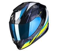 Casco Integrale Moto Scorpion EXO-1400 EVO Air Thelios - Omologato ECE 22.06, leggero e ventilato con visiera trasparente inclusa (S)