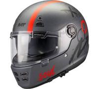 Casco Integrale Mt Helmets Ff119Sv Jarama C15 Sv Papercut Grigio Opaco S