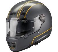 Casco integrale da moto MT Jarama SV Wild C2 nero lucido-opaco-giallo fluo M
