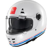 Casco Integrale Mt Helmets Ff119Sv Jarama Sv A7 Solid Lucido Bianco XXL
