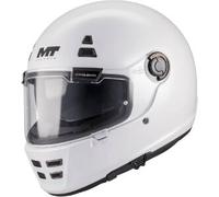 Casco integrale da moto MT Jarama SV Pure A0 bianco M