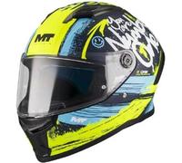 Casco Integrale Mt Helmets Ff126 Stinger 2 C3 Rocket Giallo Nero Opaco XXS