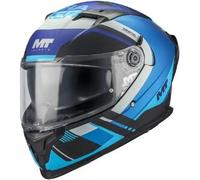 Casco integrale da moto MT Braker SV Inception B7 nero-blu-grigio L