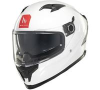 Casco Integrale Mt Helmets Ff128Sv Braker Sv Solid A0 Perla Lucido Bianco XL
