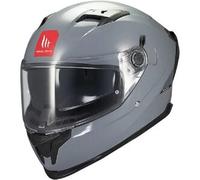 MT BRAKER SV SOLID A12 Casco moto integrale grigio M