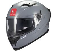Casco Integrale Mt Helmets Ff128Sv Braker Sv Solid Lucido Grigio XS