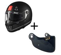 Casco integrale MT Helmets Jarama SV Wild B2 Nero opaco + Schermo fumé