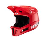 casco integrale mtb da bambino gravity 1.0 rosso LEATT bici