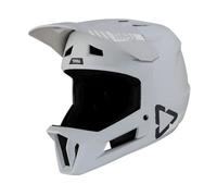 casco integrale mtb gravity 1.0 grigio chiaro LEATT bici