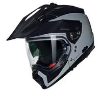 Nolan N70-2X 06 Classico N-Com Casco da motocross, grigio, taglia L per maschi