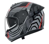 Nolan Casco integrale N60-6 ECLETTICO 351 Nero/Grigio/Rosso Taglia S