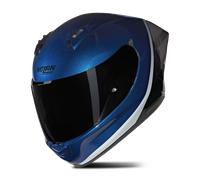 Casco Integrale Nolan N60-6 SPORT VERNICIATURA SPECIALE 346 Blu/Nero/Argento