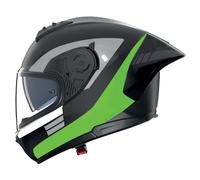 Casco Integrale Nolan N60-6 SPORT CONTRASTO 358 Nero / Verde fluo