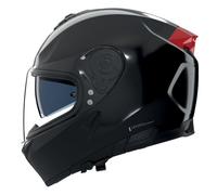 Casco Integrale Nolan N80-8 CLASSICO NOBILE 335 Nero / Rosso Taglia:M