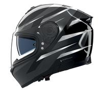Casco Integrale Nolan N80-8 FERVO 356 Nero / Antracite / Argento cromato