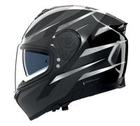 Casco Integrale Nolan N80-8 FERVO 356 Nero / Antracite / Argento cromato Taglia:XS