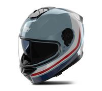 Casco Integrale Nolan N80-8 INCLINE 352 Blu grigio/Blu profondo/Bianco/Rosso Taglia:S