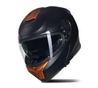 Casco Integrale Nolan N80-8 CLASSICO NOBILE 311 Nero / Ocra Taglia:XS
