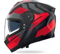 Nolan Casco Integrale N80-8 Trittico 357 Opaco Nero/Rosso/Antracite Taglia M