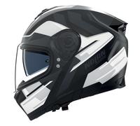 Casco Integrale Nolan N80-8 TRITTICO 359 Nero / Bianco / Antracite Taglia:M