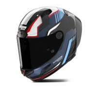 Nolan X-804 Rs Ultra Carbon Piega Full Face Helmet Blu,Nero S