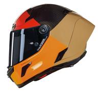 Casco Integrale Nolan X-804 RS U.C. BLOCCO 349 Carbonio / Arancione / Sabbia / Rosso viscerale Taglia:XXL