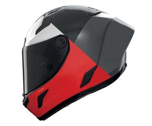 Casco Integrale Nolan X-804 RS U.C. BLOCCO 369 Carbonio/Grigio lava/Rosso/Bianco Taglia:S
