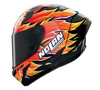 Casco Integrale Nolan X-804 RS U.C. IANNONE 368 Carbonio/Rosso/Arancione/Giallo Taglia:XXL