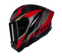 NOLAN NOLAN - Casco X-804 RS Ultra Carbon Lesmo Carbon / Rosso / Grigio / Gold L