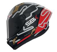 NOLAN NOLAN - Casco X-804 RS Ultra Carbon SBK Carbon / Rosso / Gold L
