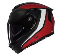 NOLAN NOLAN - Casco X-903 Ultra Carbon Intrigo Carbon / Rosso / Bianco M
