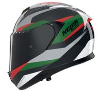 Casco Integrale Nolan X-904 U.C. CALIBRO 346 Carbonio / Argento / Verde / Rosso Taglia:XL