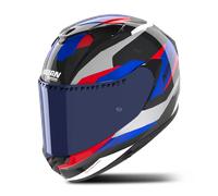 Nolan Casco Integrale X-904 U.C. Calibro 347 Carbonio/Antracite/Blu/Rosso Taglia L