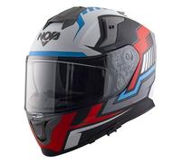 Casco Integrale NOS NS-10 Sonic Blue Red Matt